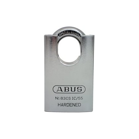 Abus Lock Co Shrouded Chrome Plated Steel Rock Padlock 83CSIC/55