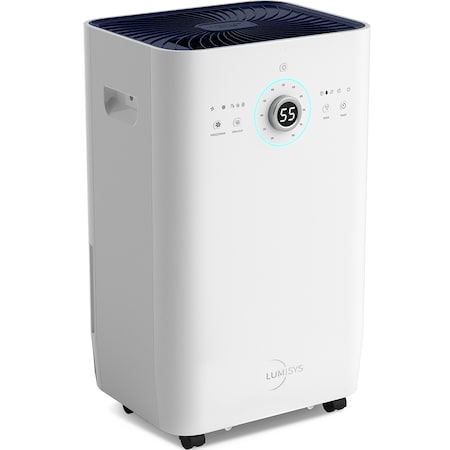 Edendirect Dehumidifier, 16.96 Pints, White, 12.8 in, 115 V IR-D024A