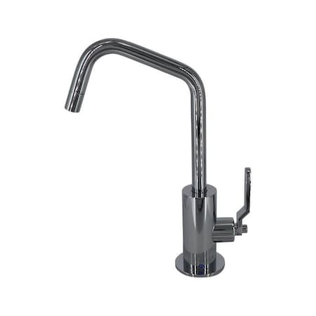 Mountain Plumbing Point-of-Use Drinking Faucet, Round Body and 120 Deg Spout in Unlacquered Brass MT1823-NLIH/ULB