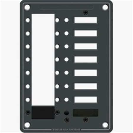 Blue Sea Systems Blue Sea 8 Position DC C-Series Panel - Blank 8087