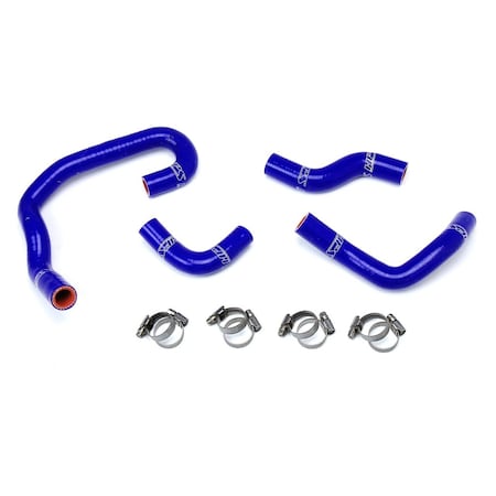 Hps Performance High Temp Reinforced Silicone Heater Coolant Hose Kit, Blue,  57-1323H-BLUE