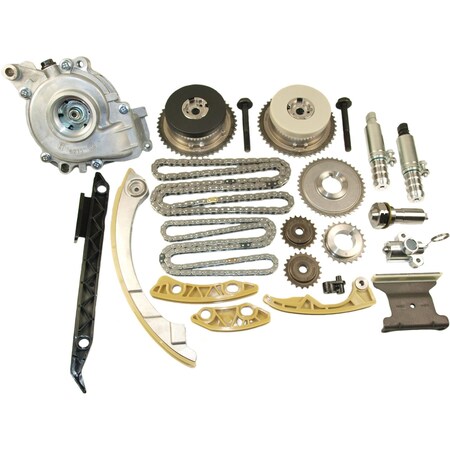 Cloyse Engine Timing Chain Kit With Water Pump, 9-4201SA2K3