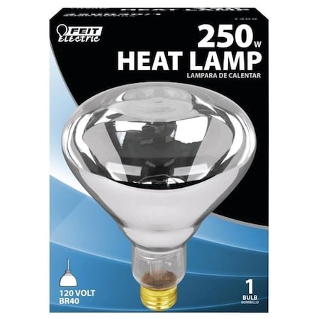 Feit Electric Incandescent Lamp, 250 W, R40 Lamp, Medium E26 Lamp Base, 2200 Lumens, 2700 K Color Temp 250R40/1