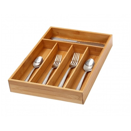 Ybm Home Bamboo Cutlery Tray 338