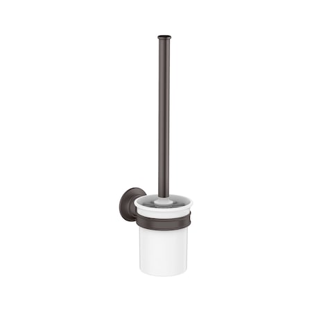 Axor Montreux Toilet Brush with Holder Wall-Mounted in Brushed Black Chrome 42035340