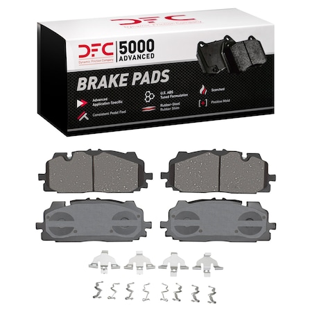 Dfc 5000 Advanced Disc Brake Pad Set, 1551-1894-02