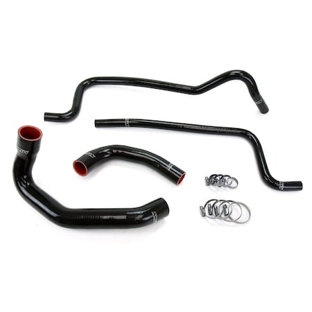 Hps Performance High Temp Reinforced Silicone Radiator and Heater Coolant Hose Kit, Black,  57-1292-BLK