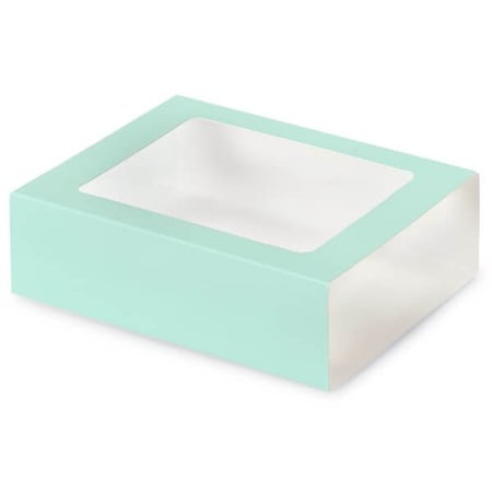 Nashville Wraps Aqua Slide Open Candy Box Sleeve, 6.75x4.75x2, 100PK SBL3AQ