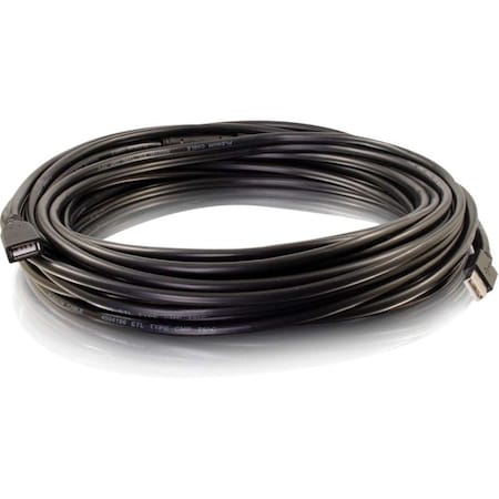 C2G 50ft (15.2m) USB-A Male to Female Active Extension Cable - Plenum, CMP-Rated 39935
