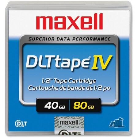 Maxell DLT IV Tape Data Cartridge, 40GB/80GB 183270