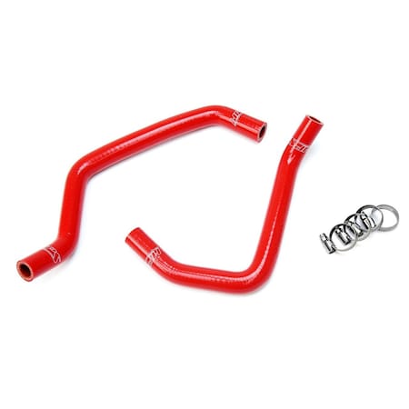 Hps Performance High Temp Reinforced Silicone Heater Coolant Hose Kit, Red,  57-1702-RED