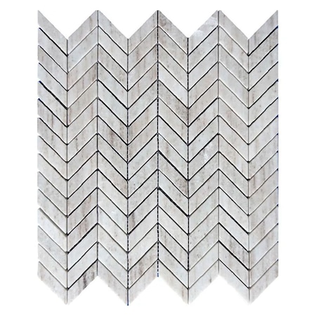 Apollo Tile Mirage 11x13 Crystal Sand Polished Marble Frosted White Wall and Floor Tile 4.9 sq ft/case, 5PK APLSAH88CV08A