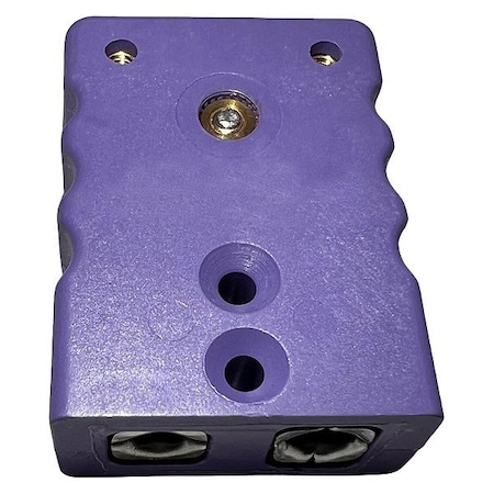 Dayton ThermocoupleConnector, Purple, TypeE, Jack 794F59