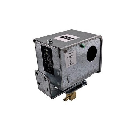 Johnson Controls Pressure Switch, Standard, SPDT, Barbed Fitting, 3 to 20 psi Range, Steel P10BC-7