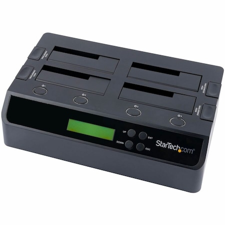 Startech.Com 4 Bay USB 3.0 eSATA to SATA Standalone 1:3 Hard Drive Duplicator Dock SATDOCK4U3RE