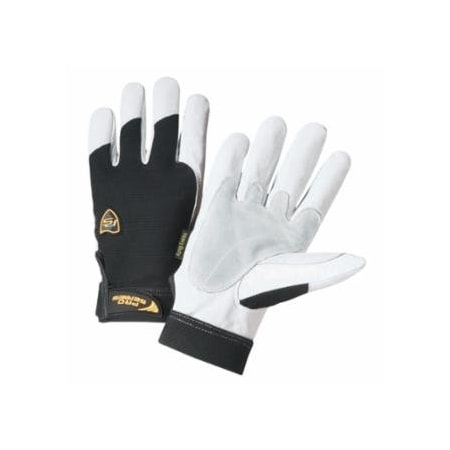 Ironcat Heavy Duty Grain Goat Gloves, Medium, Goatskin, 6PK 813-86550/M