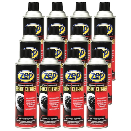 Zep Engine Cleaner And Degreaser, 20 Oz Aerosol Can, Liquid, Clear, Colorless, 12 PK 1047961
