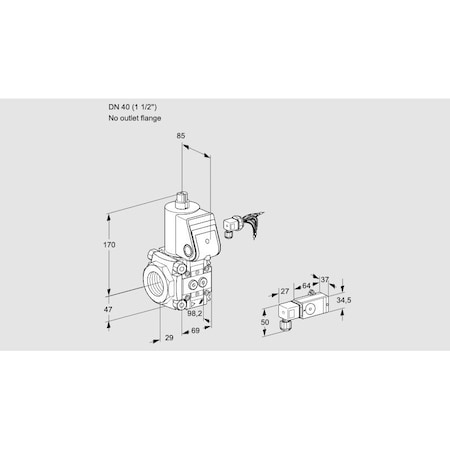 Honeywell Kromschroder VAS240/-R/NQ KS88032755