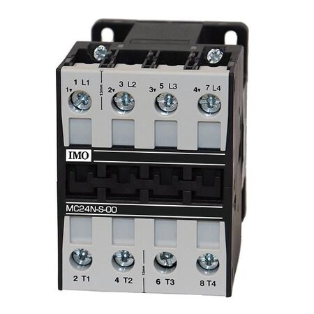 Imo Automation Contactor 4 Pole Closed 15kW24 A AC3, 24V AC Coil MC24N-S-00-0424AC
