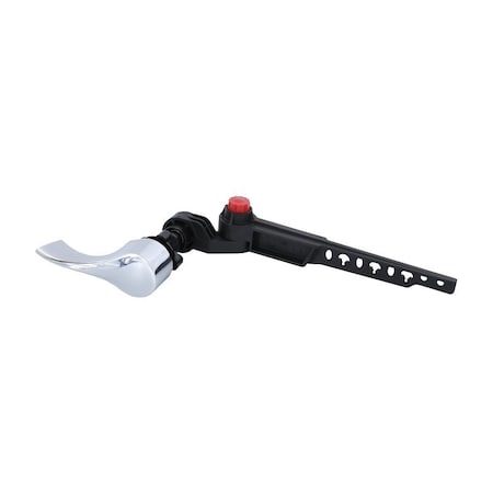 Danco Curved Toilet Tank Lever Replacement Handle, Plastic, Chrome 12063