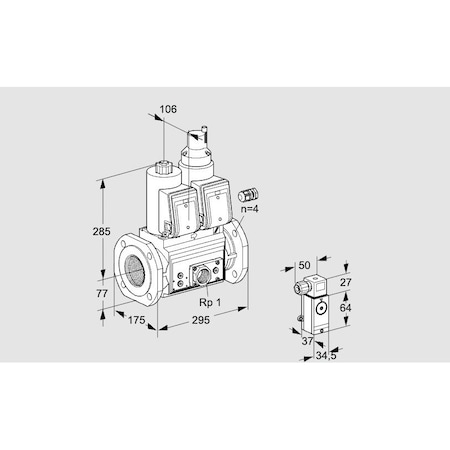 Honeywell Kromschroder VCS665F05NLWR3E/PPEP/P3PP KS88207220