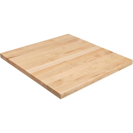 Amgood 30 in. x 30 in. x 1.5 in. Solid Maple Butcher Block Countertop AMG MWTT-3030T-Z