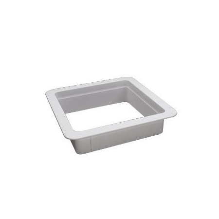 Hengs Ind For 14 x 14 Openings 118 Vertical Leg With Radius Corners White 90090B