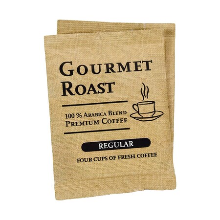 Diplomat Coffee Reg Coffee Gourmet Roast 4 Cup 200cs, 200PK C-CF-GR-4R