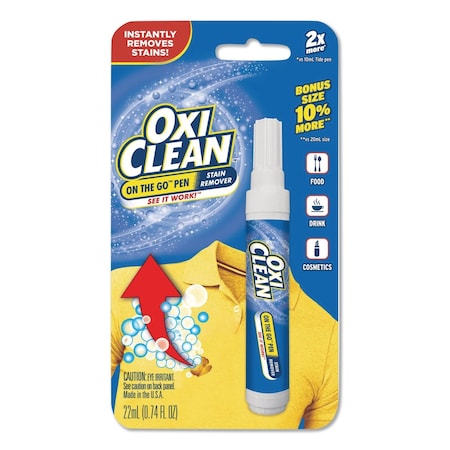 Oxiclean On-the-Go Pen Stain Remover, Bonus Size, 22 mL Pen 80575-23564