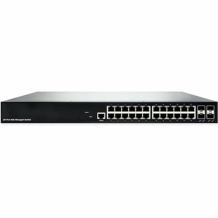 Black Box GIGABIT MANAGED SWITCH 28 PORT LGB5028A-R3