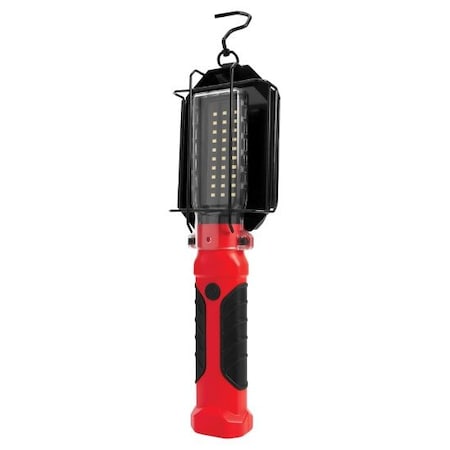 Perform Tool Work Light Hand Held; NonSlip Rubber Grip; Magnetic Bracket; Powder Coated; Metal Lamp Shield W2240