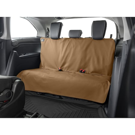 Weathertech Tan Seat Protector, Universal Interior Protection Automobile, Pet DE2221TNBX