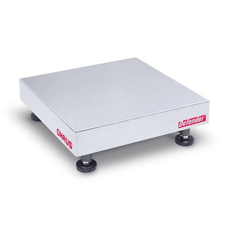 Ohaus 100 lbs Defender 5000 R Series Base, 12 x 12 in. 30419633
