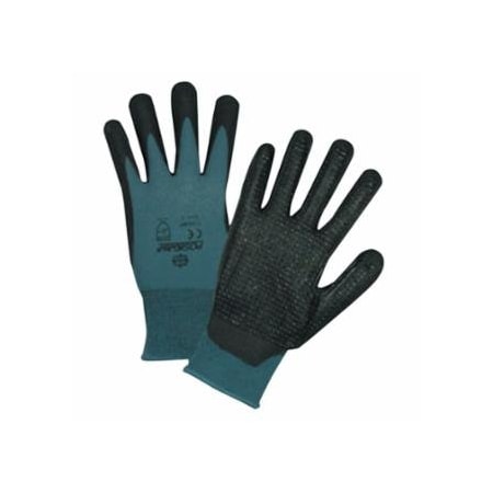 Pip Bi-Polymer Palm-Coated Gloves, Large, Black/Gray, 12PK 112-715SBP/L