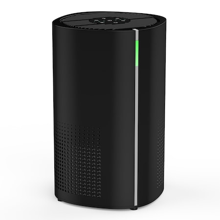 Edendirect 1655 sq. ft. HEPA-True Console Air Purifier in Black, 147 CFM, 5-Fan Speed with Auto ZR-AP-250A