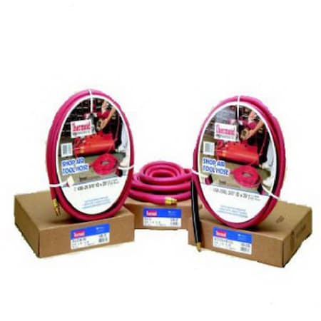 Hbd Industries 42225 0.25 in. x 25 ft. Red Rubber Air Hose 405860