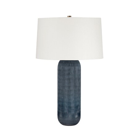 Troy Lighting Hopkins 1 Light Table Lamp, Patina Brass, 17 In x 28 In PTL4828-PBR