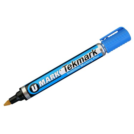 U-Mark Indelible Marking Pen Blue, 12 PK 10903