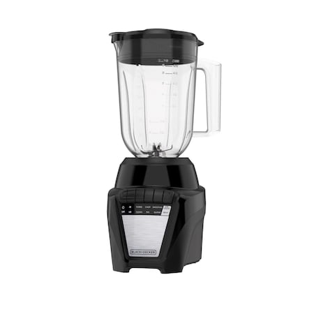 Black+Decker Black Aluminum Blender 7 cups 8 speed BL2208PB