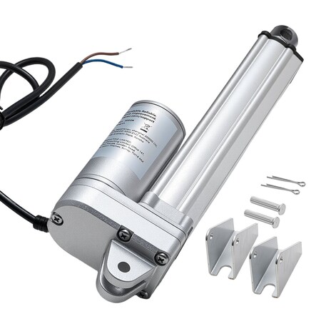 Vevor 12V Linear Actuator 6-inch Stroke 675lbs/3000N IP65 Waterproof 0.2 in/s SY-A04B