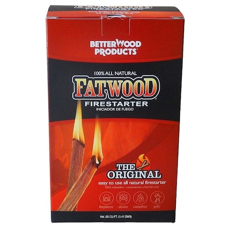 Better Wood Products Fatwood Fire Starter, 1.5 lb Starter Weight 9983
