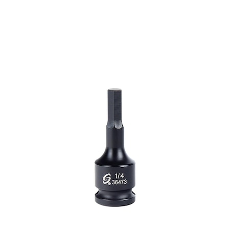 Sunex 3/8 in Drive 1/4 in Hex Impact Bit Socket 36473