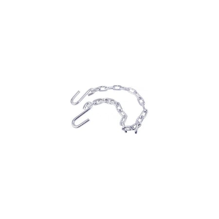 Uriah Products Safety Chain With S-Hook Ends, 3/16 x 36-In. UT200196