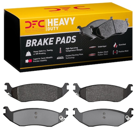 Dfc Heavy Duty, Disc Brake Pad Set,  1214-0898-00