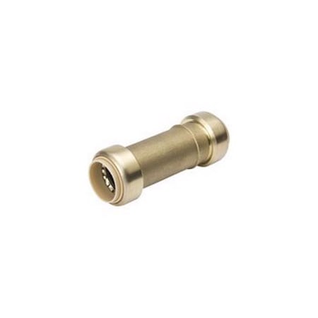 B&K Proline Push to Connect 1/2 in. PTC X 1/2 in. D PTC Brass Repair Coupling 6630-303