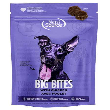 Nutrisource Chicken Treats For Dogs 14 oz 1 pk 80008