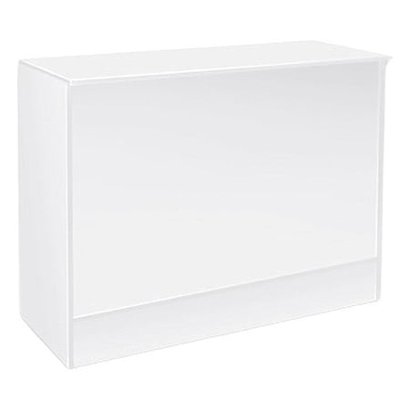 Specialty Store Services Retail Counter, White, 38 in H, 48 in W 3436W
