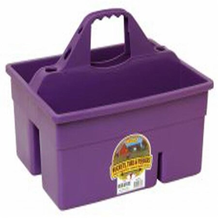 Miller Mfg DT6 PLASTIC DURA TOTE PURPLE DT6PURPLE