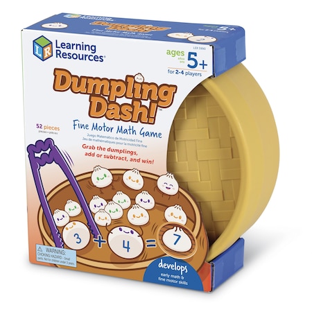 Learning Resources Dumpling Dash Fine Motor Math Game LER5990