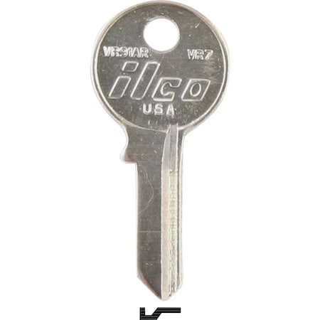 Ilco Viro Nickel Plated Padlock Key VR7 / VR91AR, 10PK IAL30551012